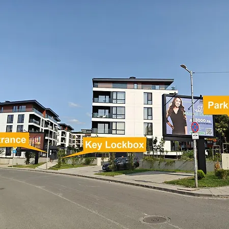 Apartman Gran Capital - Mountain View, Free Parking Szófia